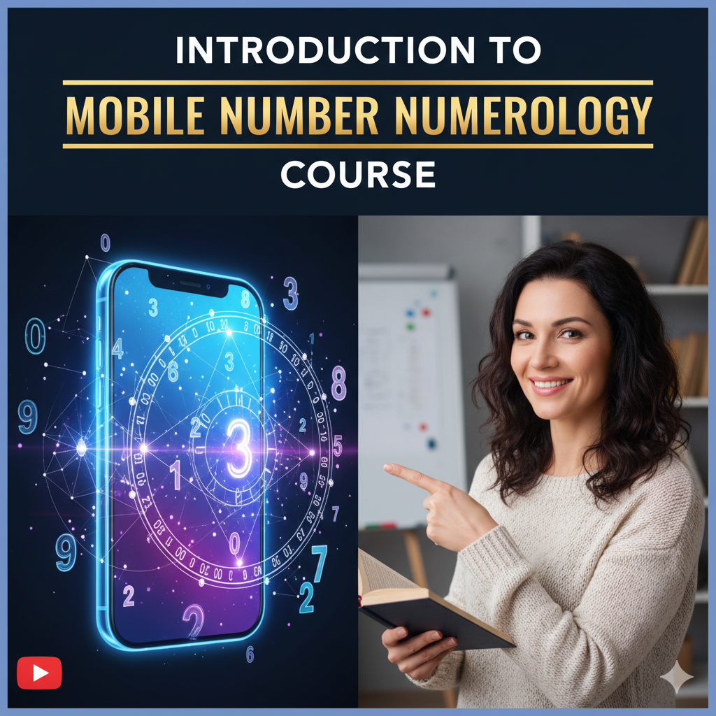 Mobile Number Numerology Course - New via ZOOM